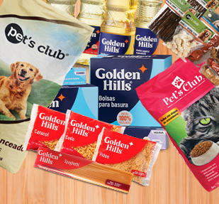 Nuestras marcas Golden Hills y Pet's Club