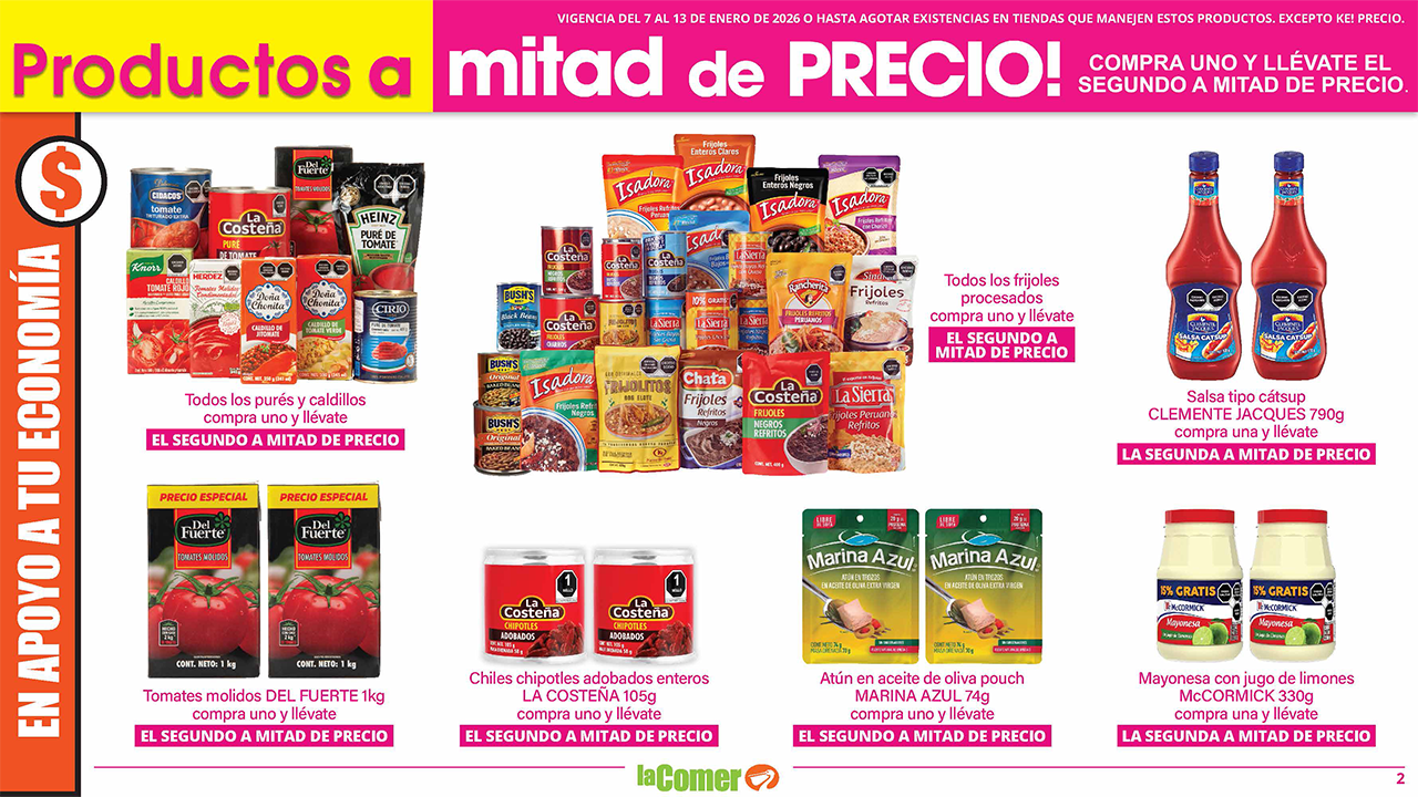 Folleto la comer Pagina 2