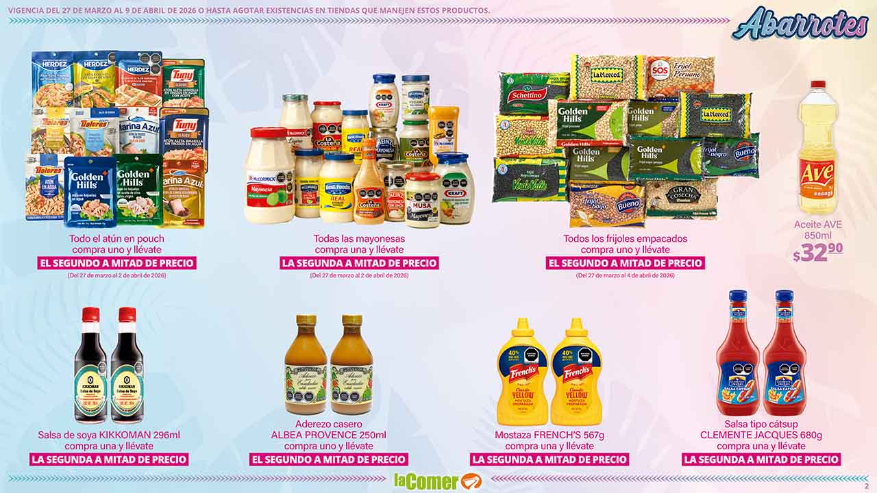 Folleto la comer Pagina 2