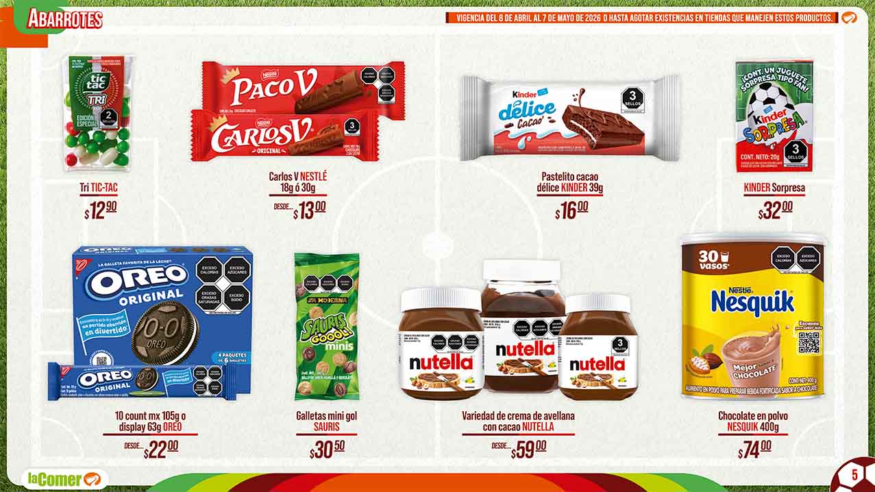 Folleto la comer Pagina 5