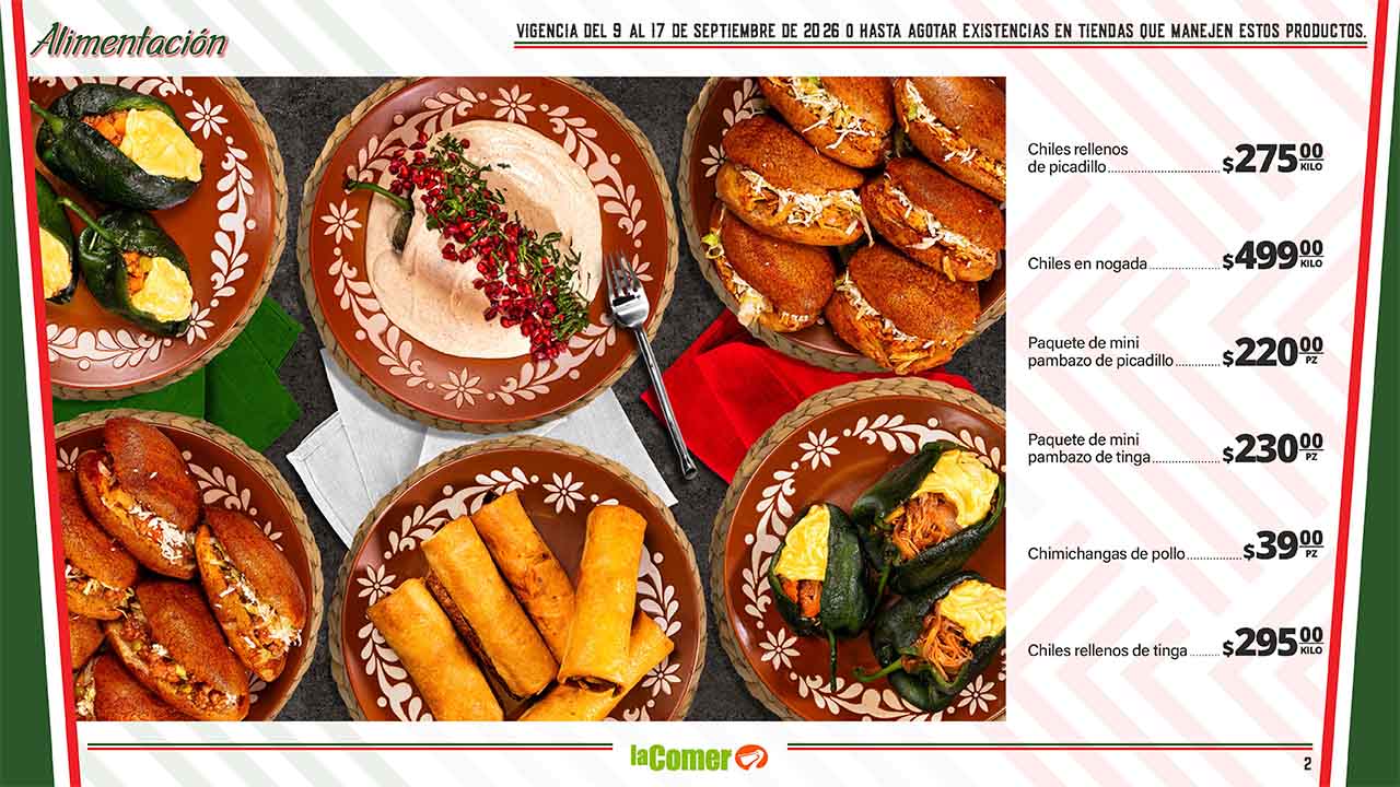 Folleto la comer Pagina 2