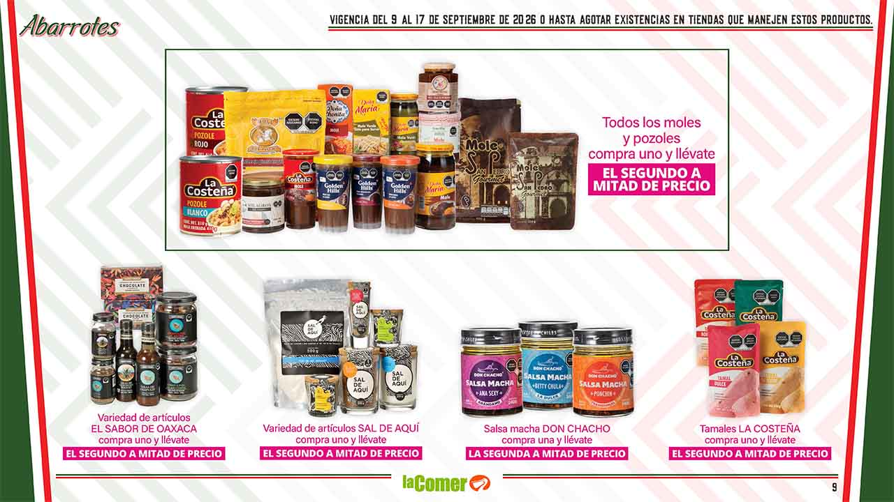 Folleto la comer Pagina 9
